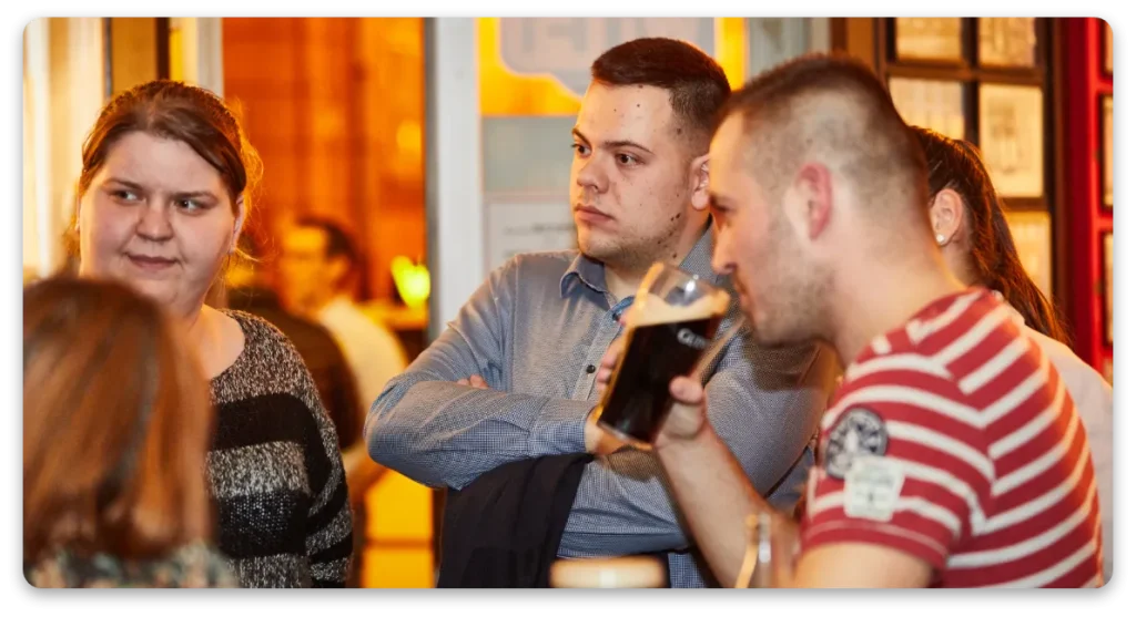A közösségi eseményeink kiváló alkalmak arra, hogy kötetlen környezetben gyakorold az angol nyelvet.
